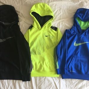 Nike Pullover hoodie bundle Sz 7 Used Good cond